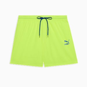 Men's 5.5" Swim Trunks, YELLOW  ALERT, extralarge